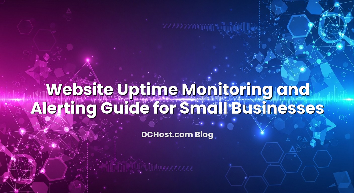 Visual representation of Website Uptime Monitoring and Alerting Guide for Small Businesses