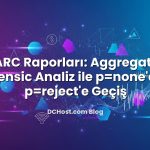 DMARC Raporları: Aggregate ve Forensic Analiz ile p=none’dan p=reject’e Geçiş