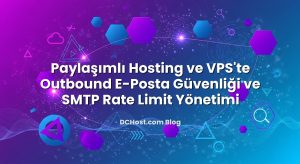 Paylaşımlı Hosting ve VPS’te Outbound E‑Posta Güvenliği ve SMTP Rate Limit Yönetimi
