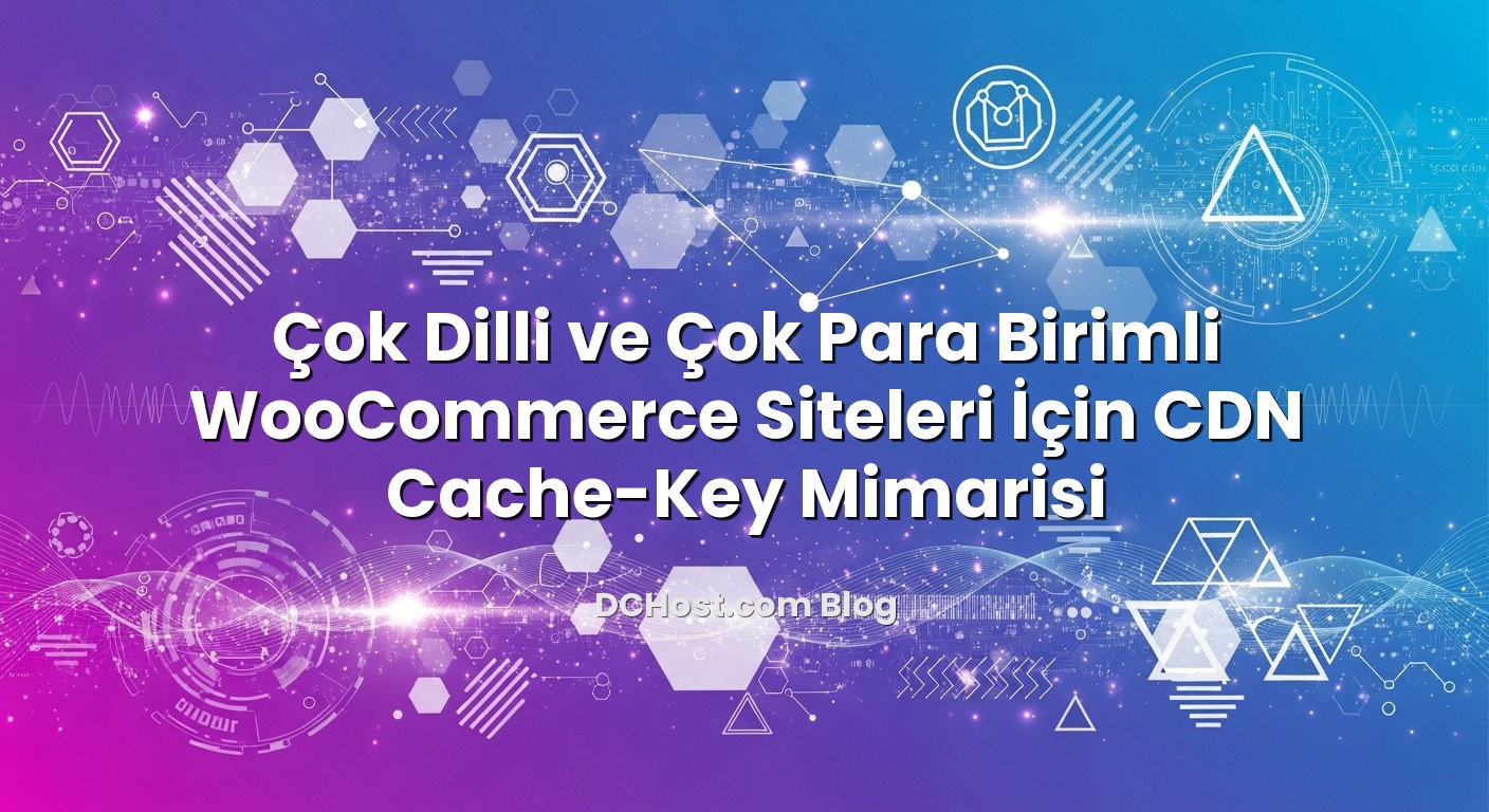 Çok Dilli ve Çok Para Birimli WooCommerce Siteleri İçin CDN Cache‑Key Mimarisi ile ilgili görsel açıklama