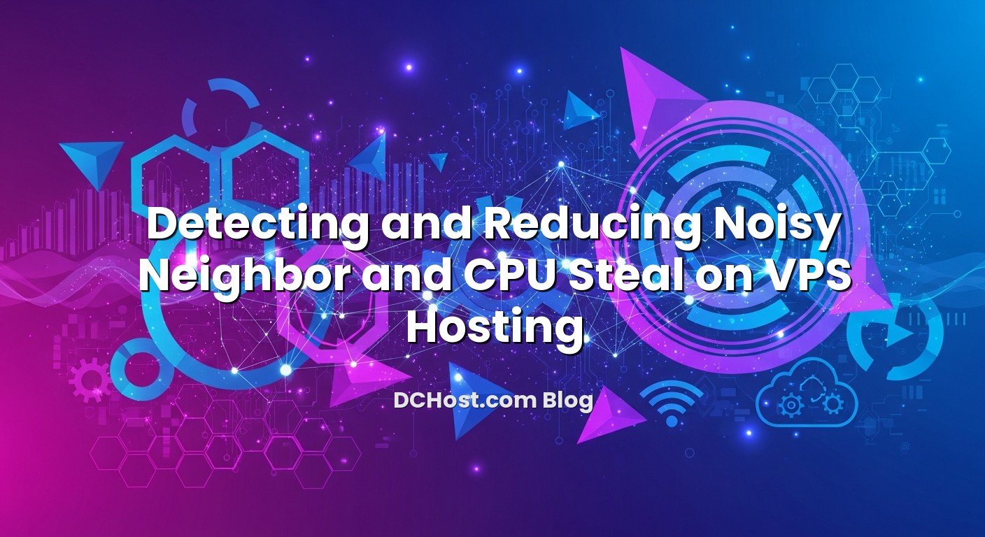 Featured image for Detecting and Reducing Noisy Neighbor and CPU Steal on VPS Hosting article