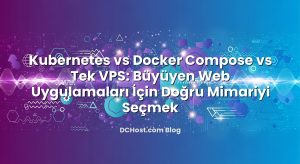 Kubernetes vs Docker Compose vs Tek VPS: Büyüyen Web Uygulamaları İçin Doğru Mimariyi Seçmek
