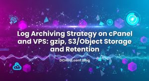 Log Archiving Strategy on cPanel and VPS: gzip, S3/Object Storage and Retention