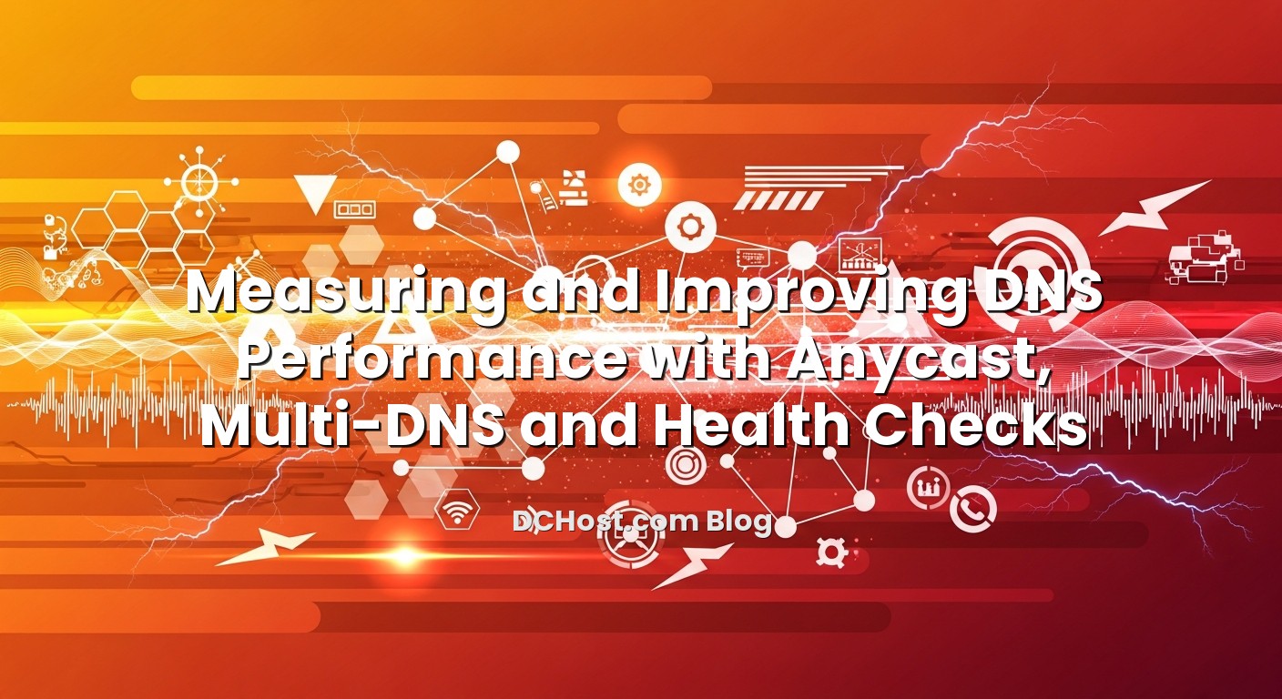 Informative image about Measuring and Improving DNS Performance with Anycast, Multi‑DNS and Health Checks
