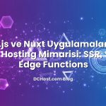 Next.js ve Nuxt Uygulamaları İçin Doğru Hosting Mimarisi: SSR, SSG ve Edge Functions