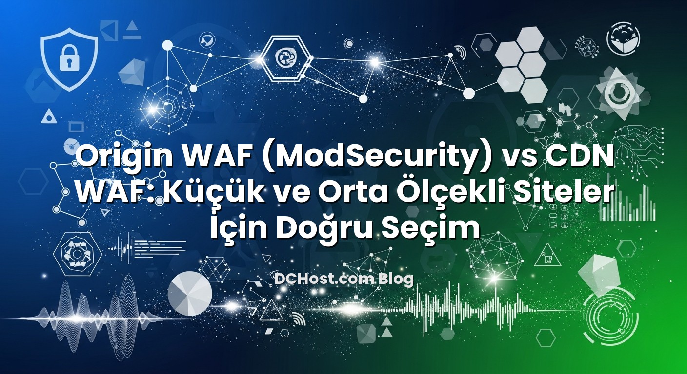 Origin WAF (ModSecurity) vs CDN WAF: Küçük ve Orta Ölçekli Siteler İçin Doğru Seçim başlıklı makale görseli