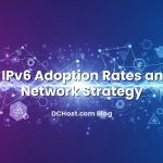 Illustration depicting Rising IPv6 Adoption Rates and Your Network Strategy concept