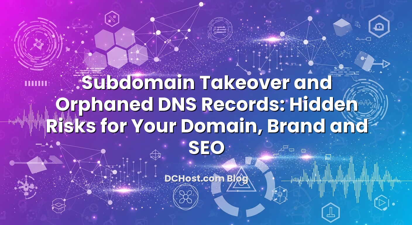 Informative image about Subdomain Takeover and Orphaned DNS Records: Hidden Risks for Your Domain, Brand and SEO