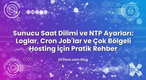 Sunucu Saat Dilimi ve NTP Ayarları: Loglar, Cron Job’lar ve Çok Bölgeli Hosting İçin Pratik Rehber