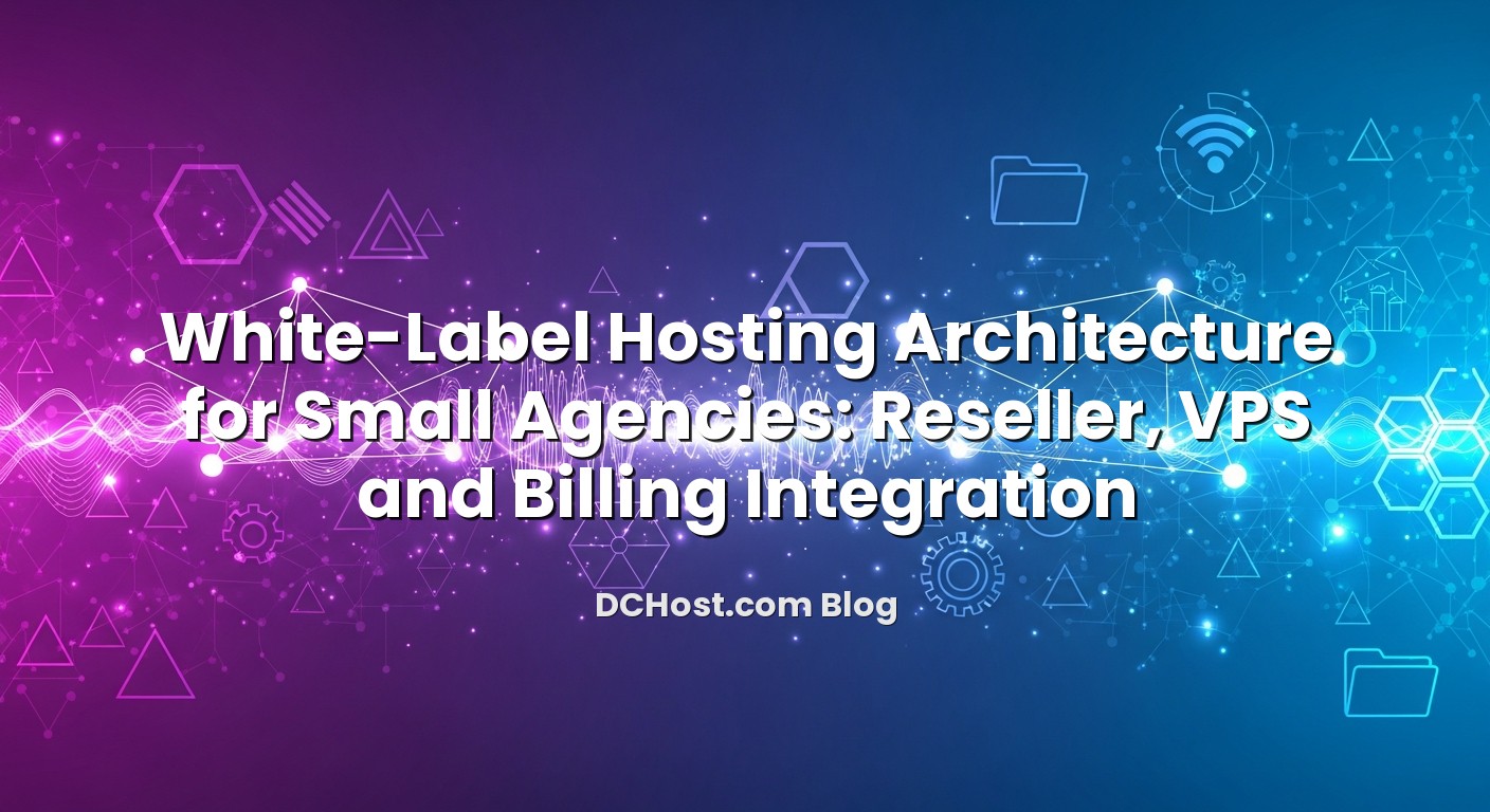 Visual representation of White‑Label Hosting Architecture for Small Agencies: Reseller, VPS and Billing Integration
