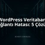 WordPress Veritabanı Bağlantı Hatası: 5 Çözüm