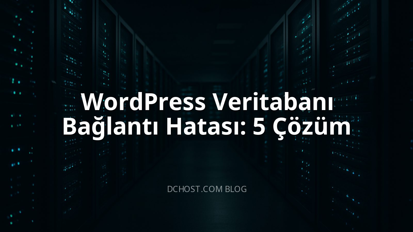 WordPress Veritabanı Bağlantı Hatası: 5 Çözüm