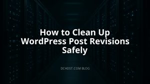 How to Clean Up WordPress Post Revisions Safely
