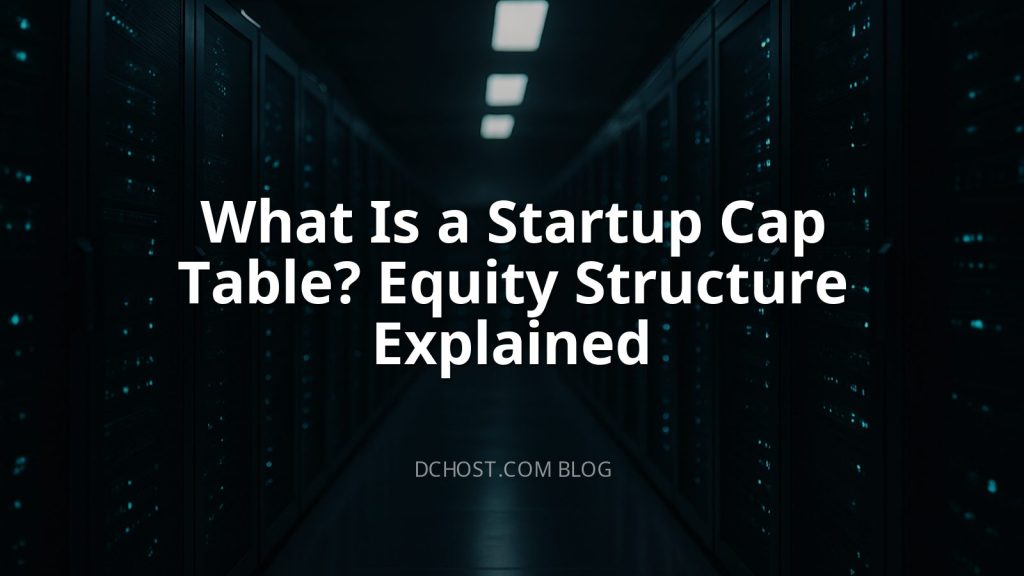 What Is a Startup Cap Table? Equity Structure Explained