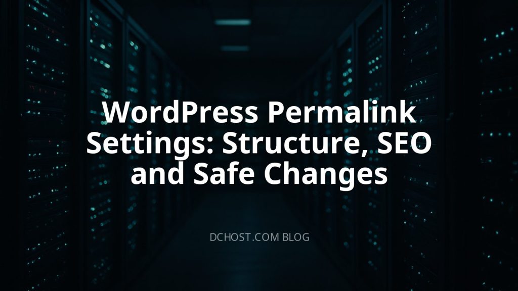 WordPress Permalink Settings: Structure, SEO and Safe Changes